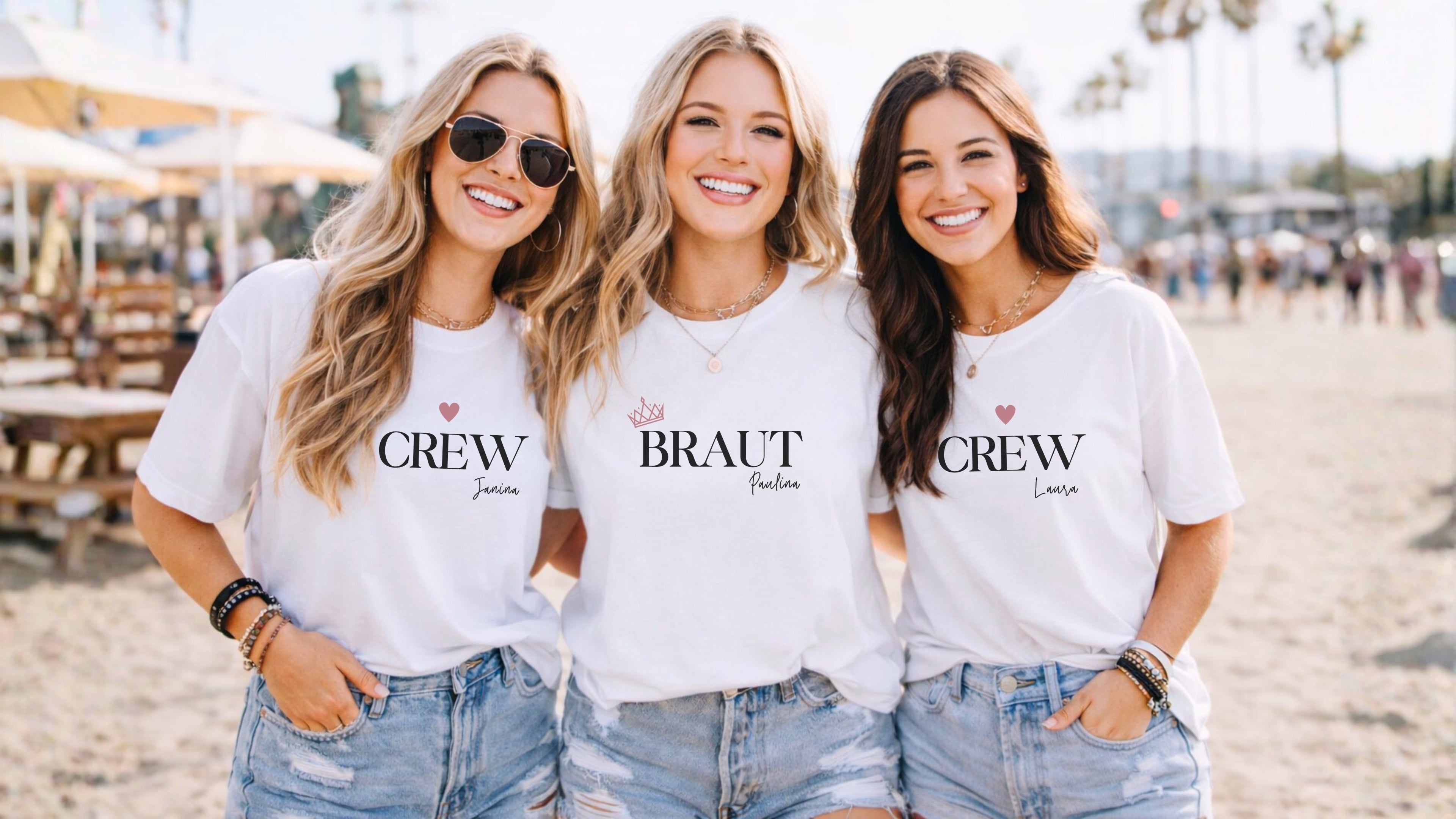 JGA Shirts Braut Crew Shop