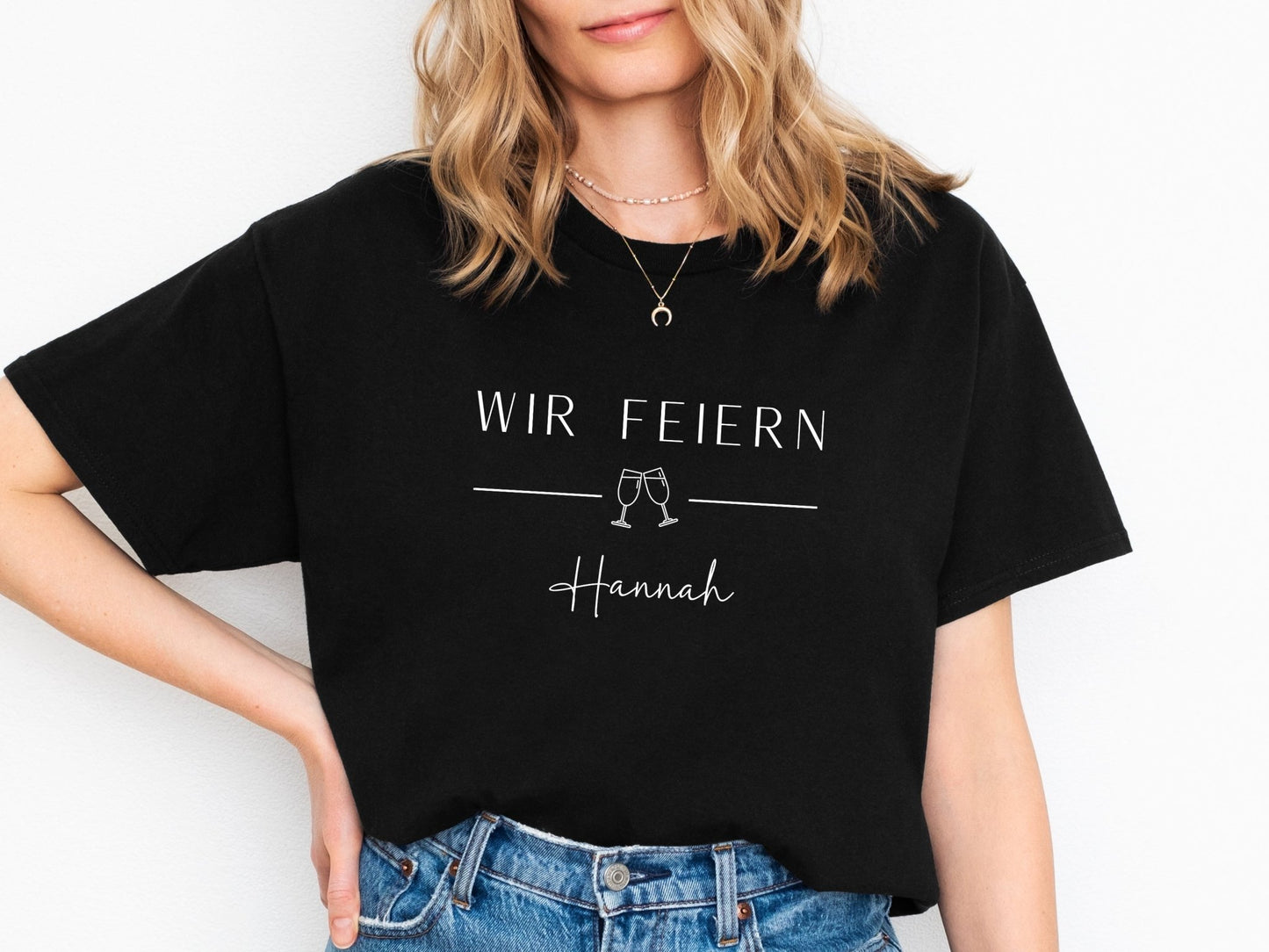 Elegante JGA T-Shirts – Stilvoll & personalisiert für Braut & Crew - Braut Crew Shop