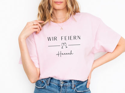 Elegante JGA T-Shirts – Stilvoll & personalisiert für Braut & Crew - Braut Crew Shop