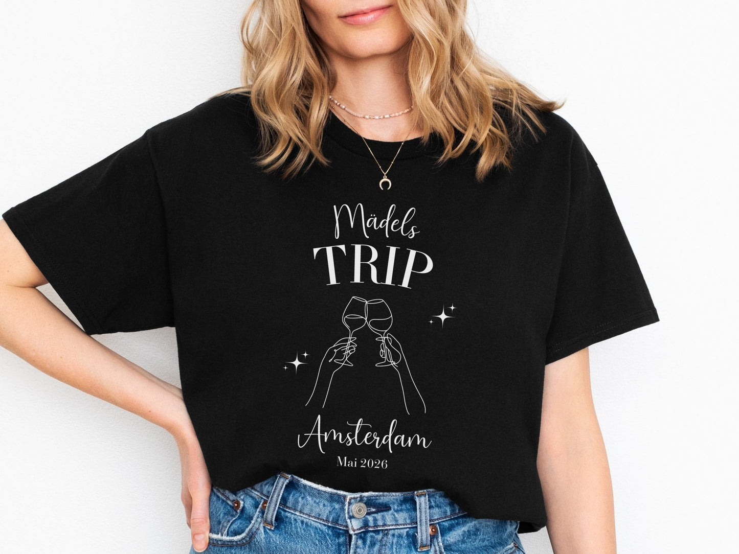 Mädels Trip Shirt für den JGA personalisiert - Braut Crew Shop