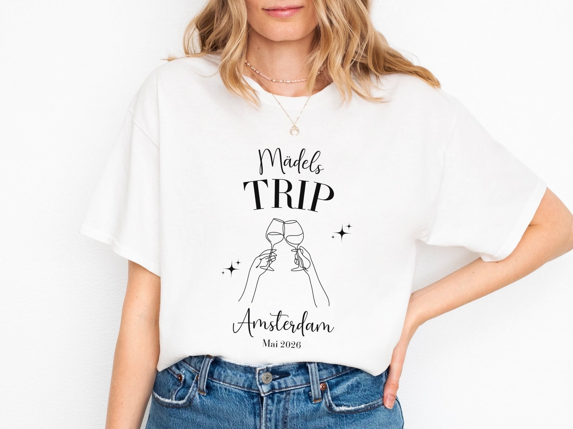 Mädels Trip Shirt für den JGA personalisiert - Braut Crew Shop