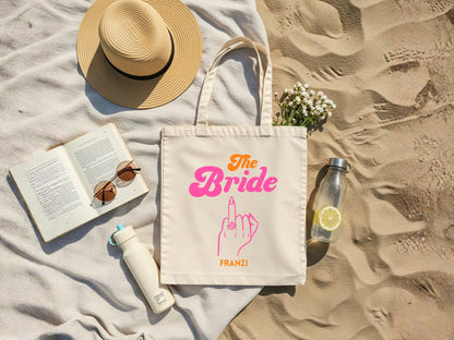 Neon JGA Tasche personalisiert für Braut & Crew - Braut Crew Shop