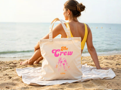 Neon JGA Tasche personalisiert für Braut & Crew - Braut Crew Shop