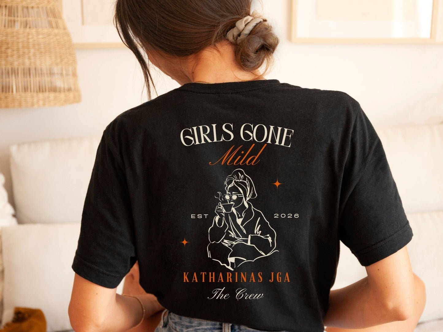 Personalisierte T-Shirts für JGA Wellness - Braut Crew Shop