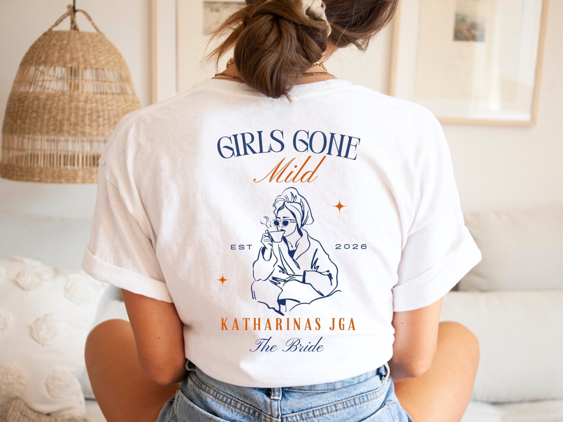 Personalisierte T-Shirts für JGA Wellness - Braut Crew Shop