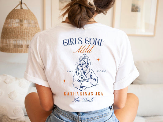 Personalisierte T-Shirts für JGA Wellness - Braut Crew Shop