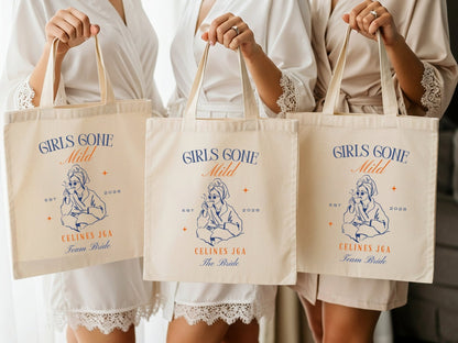 Personalisierte Taschen für JGA Wellness - Braut Crew Shop