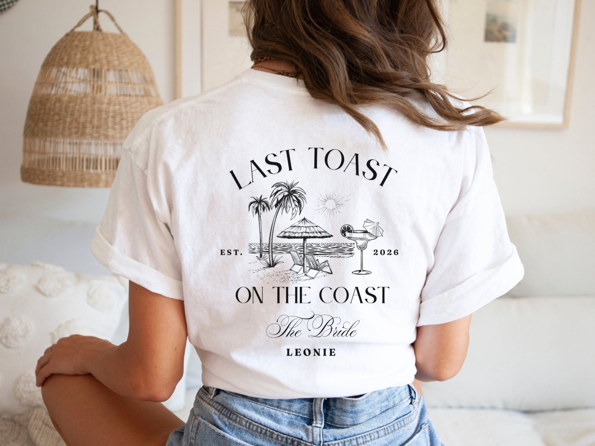 Personalisiertes JGA Shirt für Mädelstrip - Braut Crew Shop