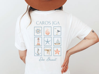 T-Shirt für JGA an der Ostsee - Braut Crew Shop