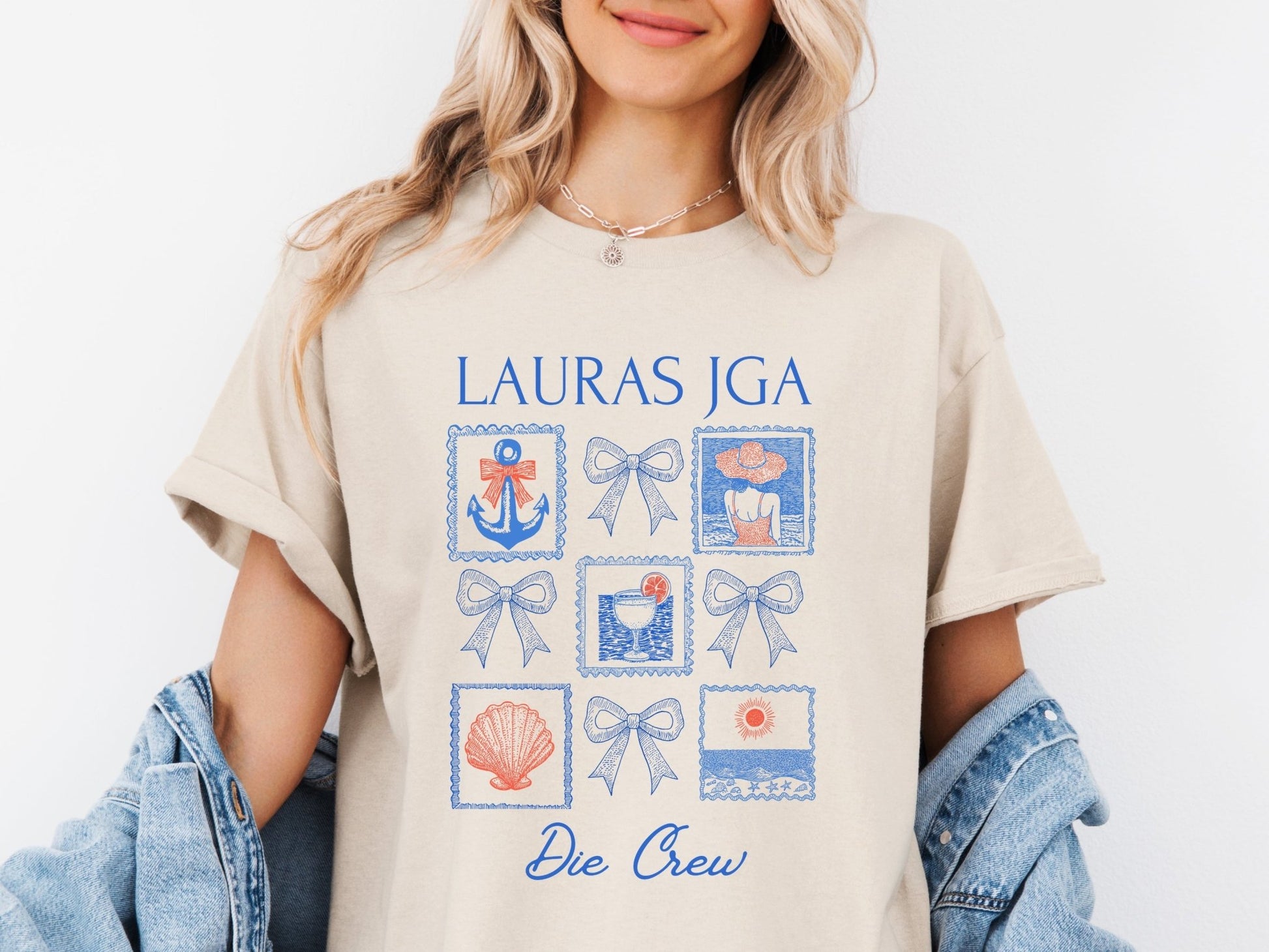 T-Shirts für JGA am Strand - Braut Crew Shop