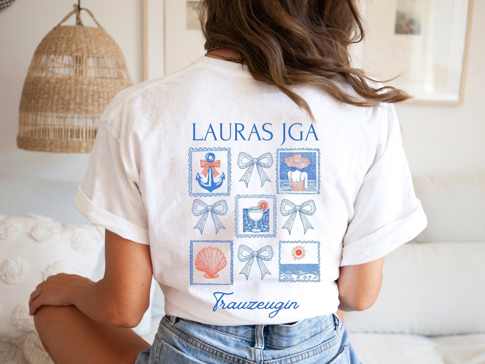 T-Shirts für JGA am Strand - Braut Crew Shop