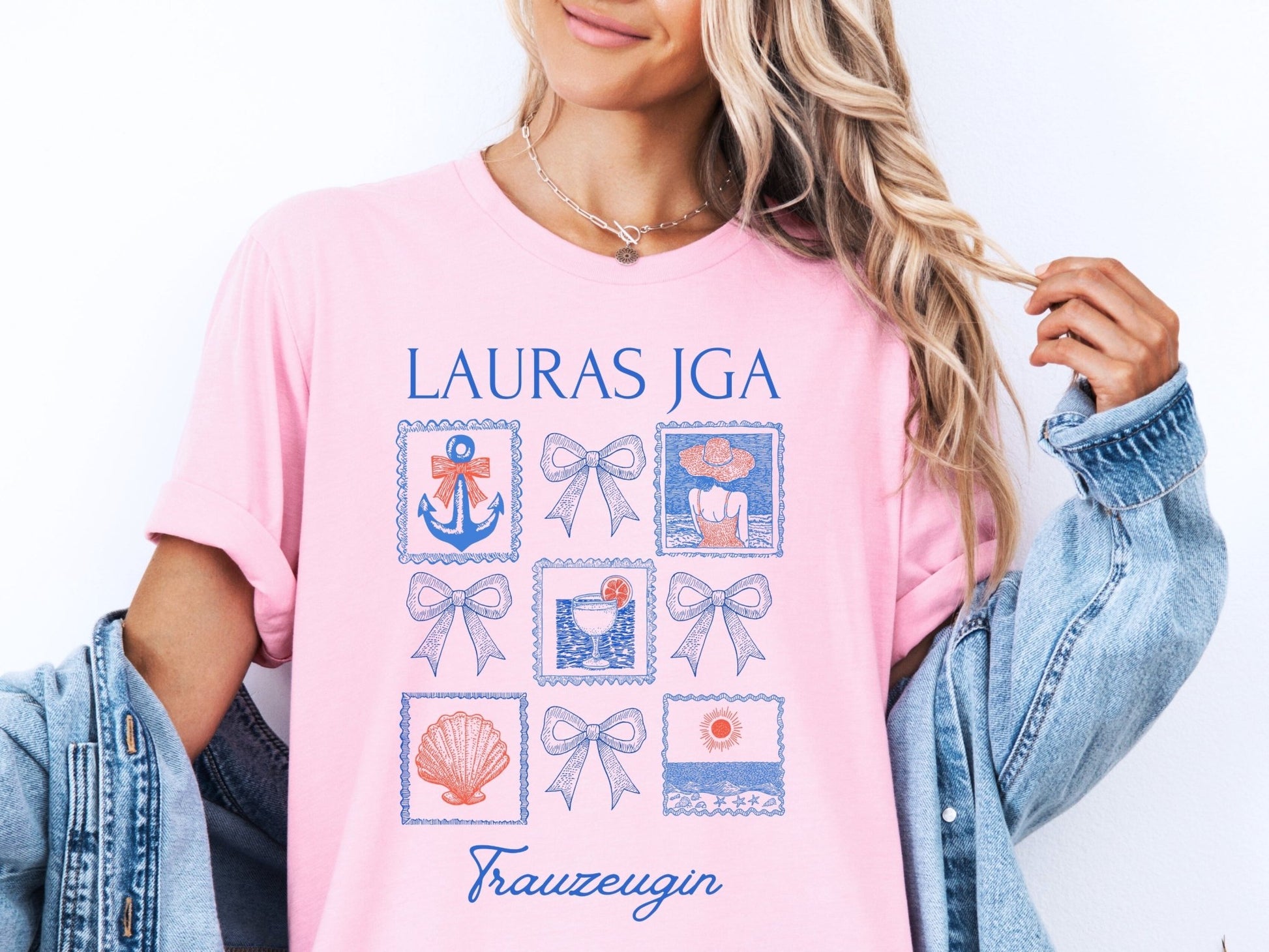 T-Shirts für JGA am Strand - Braut Crew Shop