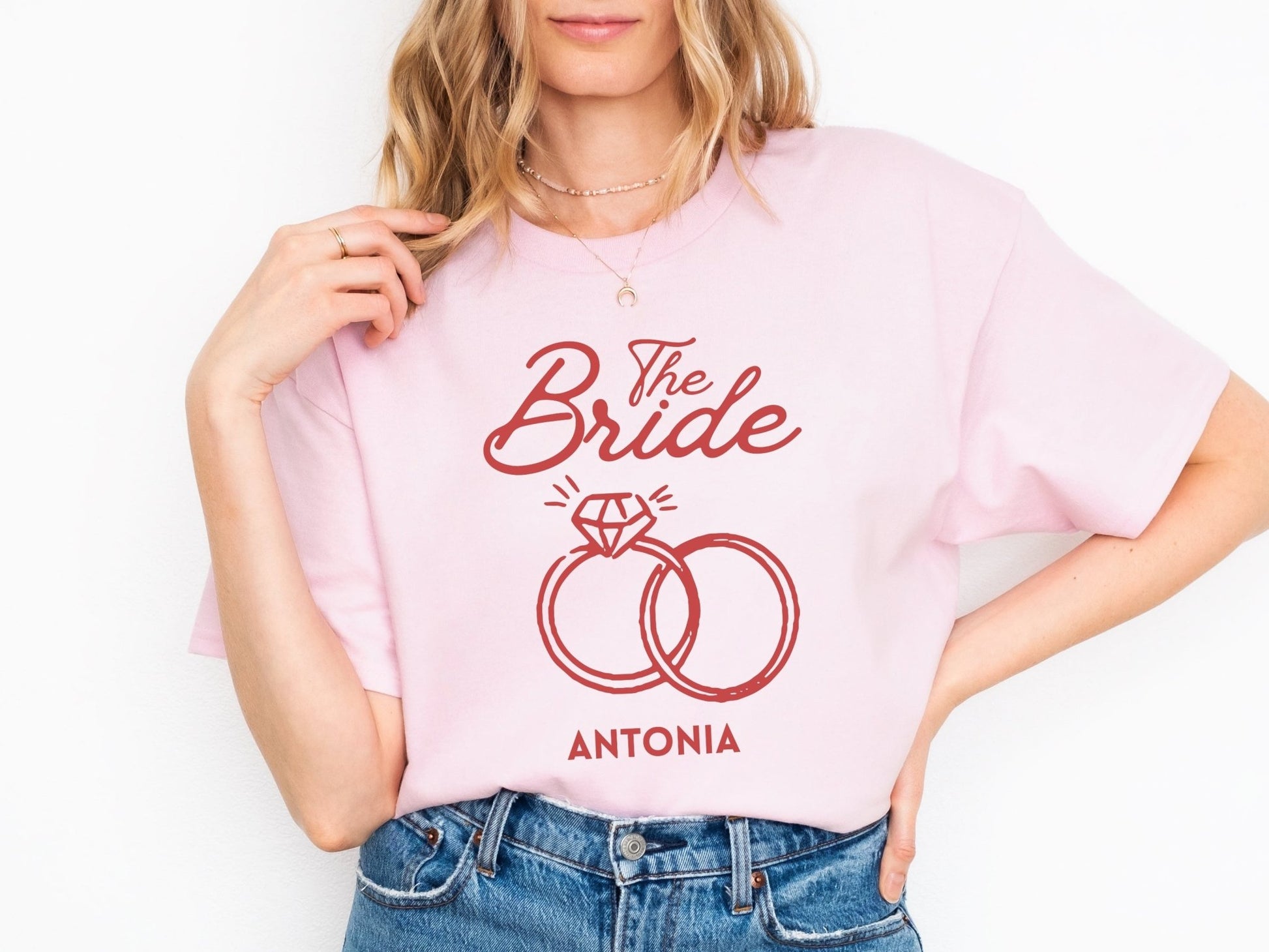 Vintage JGA Shirts – personalisiert für Braut und Crew - Braut Crew Shop